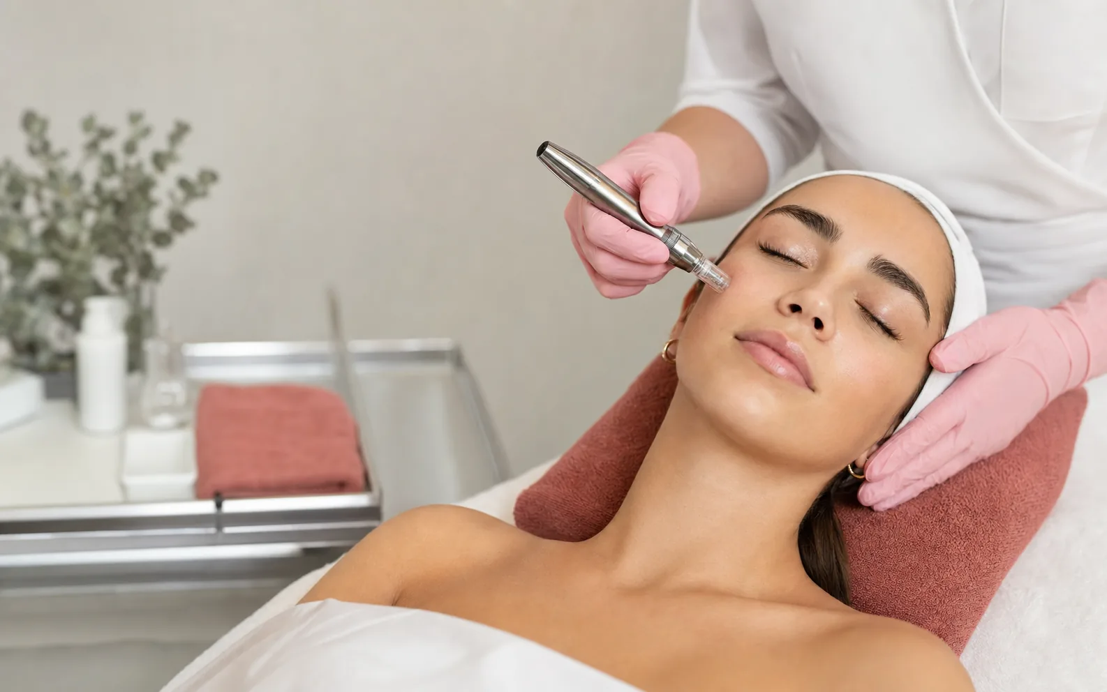 Advanced Microneedling service photography