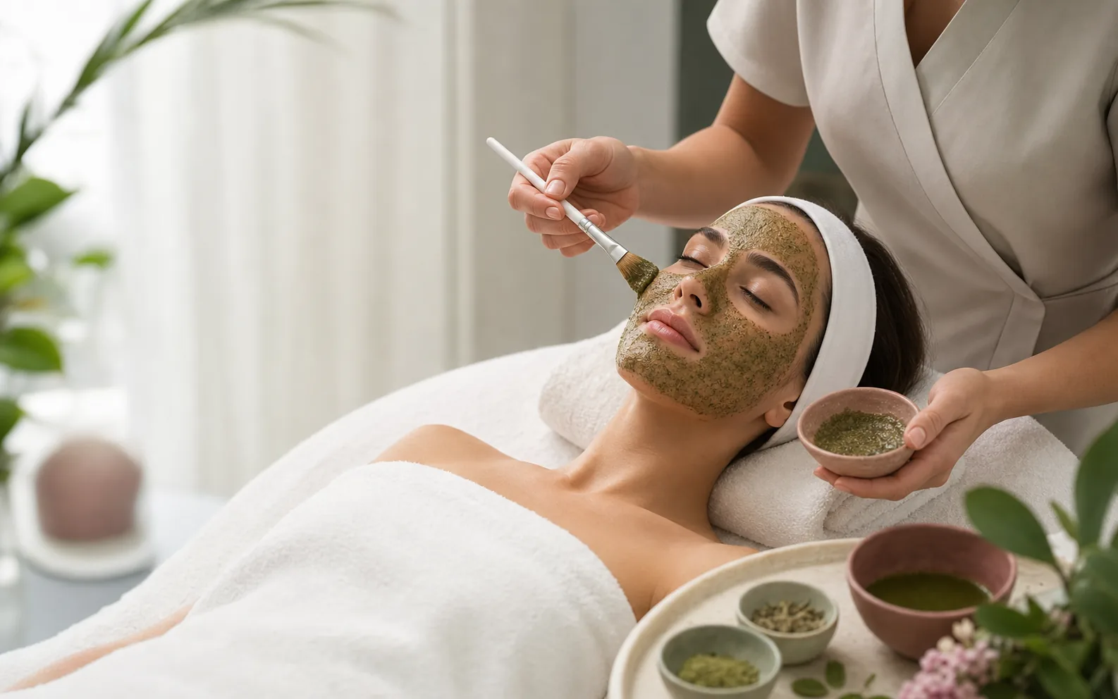 Green Peel service photography